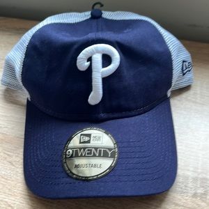 Navy blue Phillies hat
